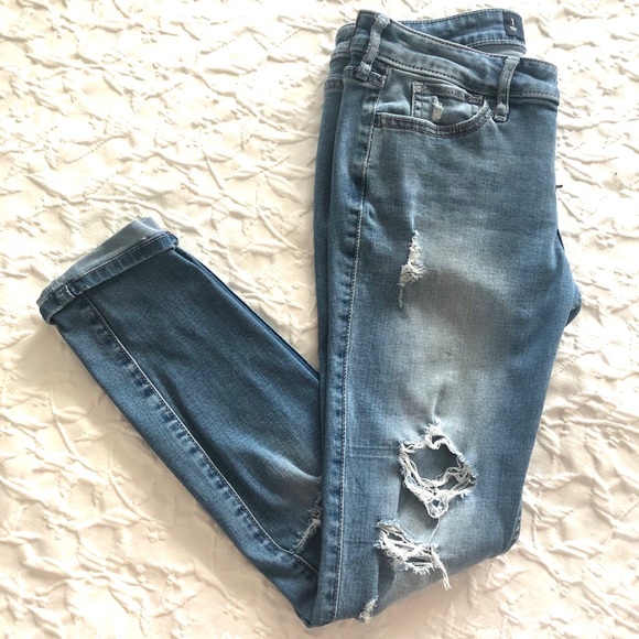 Hollister Cropped Skinny Jeans - Picture 10 of 11